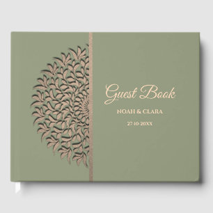 Eleganter Klassiker Mandala G Gästebuch