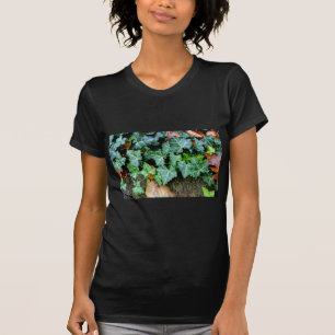 Eleganter klassischer Ivy und Felsstein T-Shirt