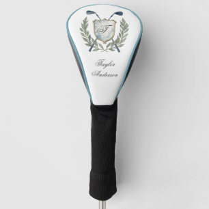Eleganter klassischer personalisierter Monogramm-G Golf Headcover