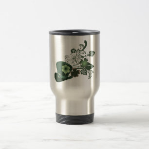 Eleganter Kleeblatt Hat Reisebecher
