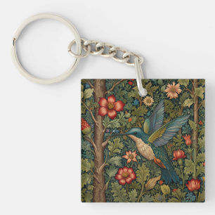 Eleganter Kolibri, romantischer Boho-Chic Schlüsselanhänger