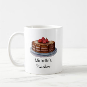 Eleganter Konditorchef Kaffeetasse