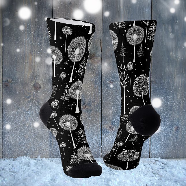 Eleganter Kronleuchter und Christbaum Socken (Von Creator hochgeladen)