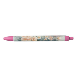 Eleganter Kugelschreiber mit individuellem Blumend