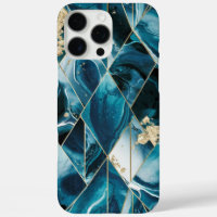 Eleganter Kupfer | Feminine Opulent Aquamarin Gold