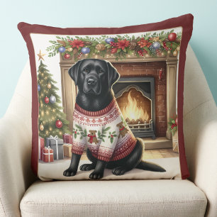 Eleganter Labrador Retriever Welppy Dog Kissen