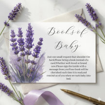 Eleganter Lavendel-Blumenkranz Bücher für Baby 