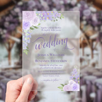 Eleganter Lavender Lila Boho Rose Extravagant Hoch