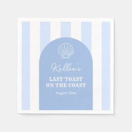 Eleganter letzter Toast am Junggeselinnen-Abschied Serviette