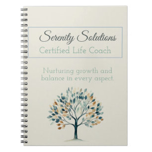 Eleganter Life Coach Notizblock