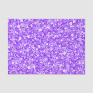 Eleganter Lila Glitzer Seidenpapier