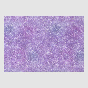 Eleganter, Lila Iridescent Gradient Glitzer Seidenpapier