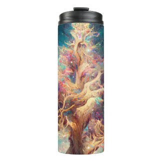 Eleganter lila Marmor-Reisebecher Thermosbecher