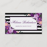 Eleganter, Lila Ultra-Violet gestreift