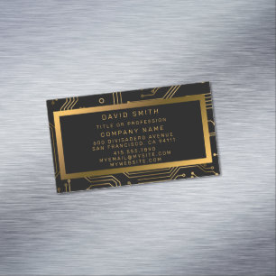 Eleganter Luxus Beruflich Magnetische Visitenkarte
