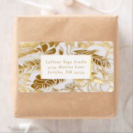 Eleganter Luxus Gilded Aura Business Shipping
