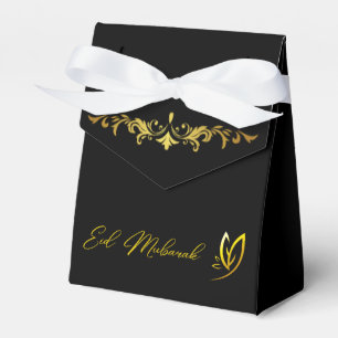 Eleganter Luxus Golden Eid Mubarak Gefallen Box Geschenkschachtel