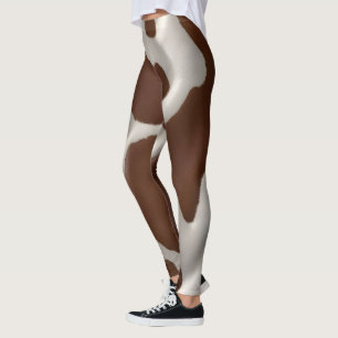 Eleganter Luxus-Kunstkuhleder-Trend-Kollektion Leggings
