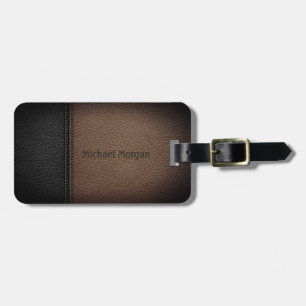 Eleganter Luxus, Leathe Look Gepäckanhänger