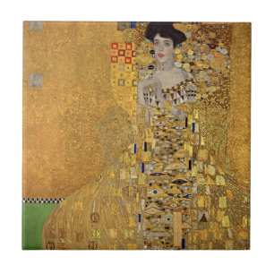 Eleganter Luxus mit Gustav Klimts Portrait Fliese