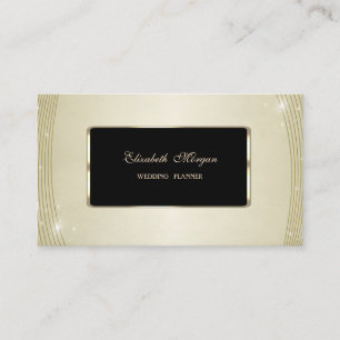 Eleganter Luxus Stilvoll Beruflich Visitenkarte