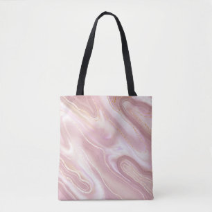 Eleganter Marmor: Goldstruktur der Rose