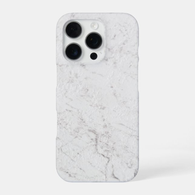 Eleganter Marmor  iPhone Hülle (Rückseite)