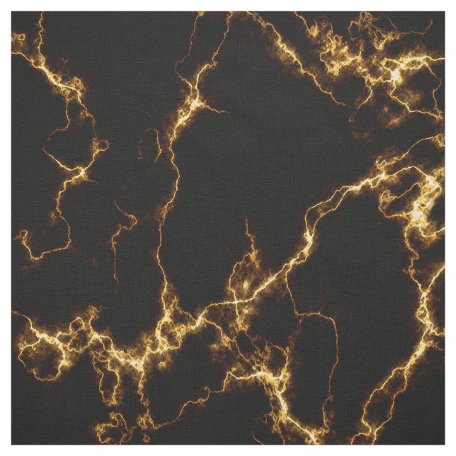 Eleganter Marmor style3 - schwarzes Gold Stoff (Muster)