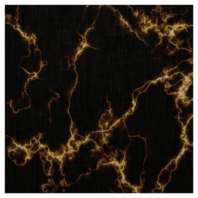 Eleganter Marmor style3 - schwarzes Gold Stoff (Muster)