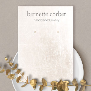 Eleganter Marmorschmuck Designer Earring Display