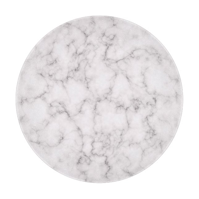 Eleganter Marmorstil Schneidebrett (Vorderseite)