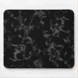 Eleganter Marmorstil - schwarz Mousepad