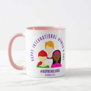 Eleganter März zum Internationalen Frauentag 8 Tasse