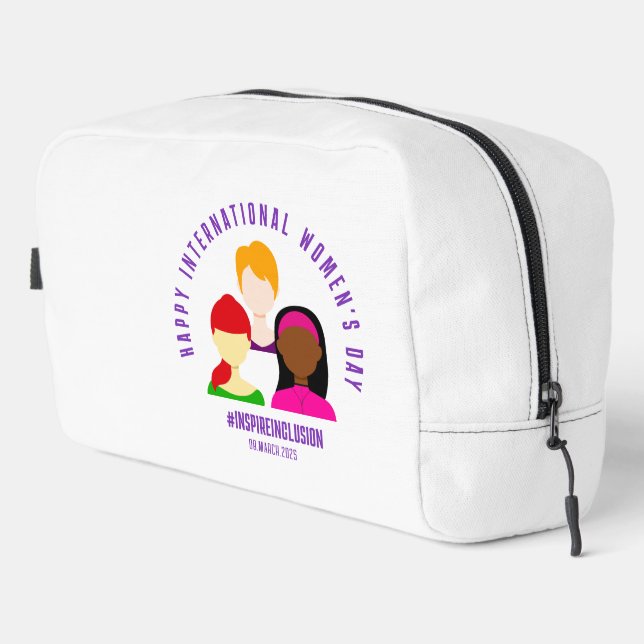 Eleganter März zum Internationalen Frauentag 8 Waschbeutel (Rechte Ecke)