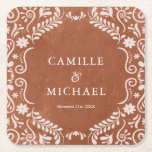 Eleganter mexikanischer Wedding Papel Picado Unter Rechteckiger Pappuntersetzer<br><div class="desc">Feiern Sie Ihren besonderen Tag mit diesen atemberaubenden, mexikanischen Papel Picado-Untersetzer, die perfekt geeignet sind, um Ihre Hochzeitsdekoration mit einer eleganten und dennoch traditionellen Touch zu bereichern. Die Terrakotta-Farbgebung und das aufwändige Design machen diese Untersetzer ideal für rustikale oder Hochzeiten in Urlaubsort. - Entsprechende Artikel in unserer Terracotta Papel Picado...</div>