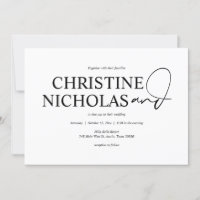 Eleganter Minimalismus Hochzeitsessen und Tanzen