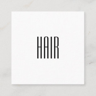 Eleganter Minimalismus Quadratische Visitenkarte