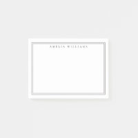 Eleganter minimalist brauner Zweifarbiger Rahmen