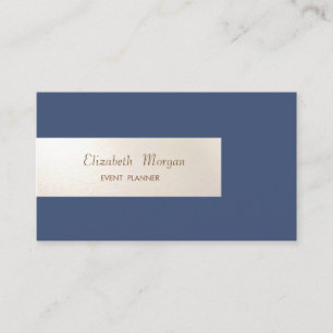 Eleganter Minimalist, Glänzend, Einfach Visitenkarte