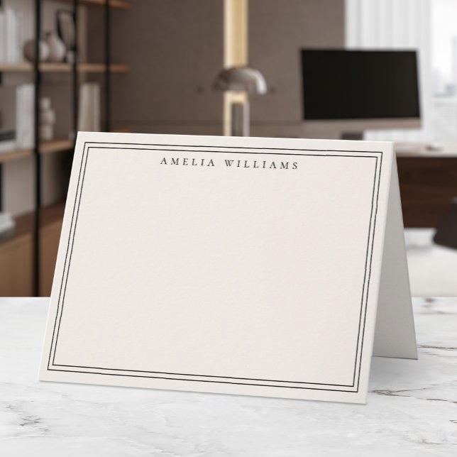 Eleganter minimalist schwarzer und elfenbeinfarben (Von Creator hochgeladen)
