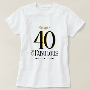 Eleganter minimalist vierzig und fantastisch Gebur T-Shirt