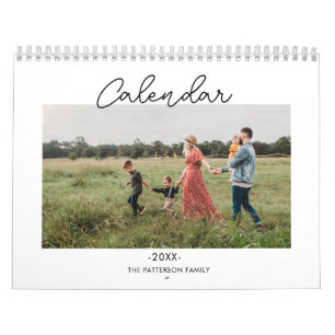 Eleganter Minimalistischer Foto-Kalender 2023 Kalender