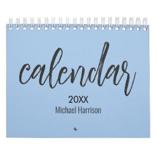 Eleganter minimalistischer Kalender 2026 – Staubbl
