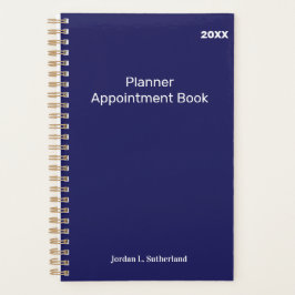Eleganter minimalistischer personalisierter Logo-B Planer
