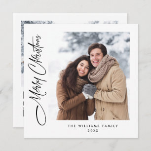 Eleganter Minimalistischer QR-Code für Weihnachten