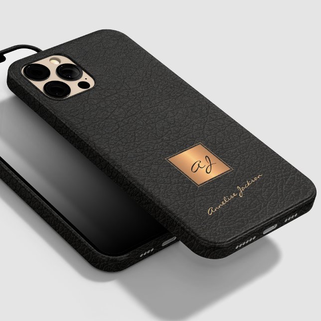 Eleganter mit Monogramm Name des  Drehbuchs aus sc Case-Mate iPhone Hülle (Von Creator hochgeladen)