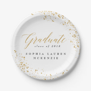 ELEGANTER MODERNER ABSOLVENT PAPPTELLER