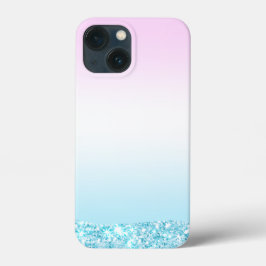 Eleganter Moderner, farbenfroher Gradient Glitzer Case-Mate iPhone Hülle