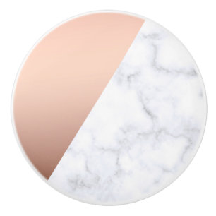 Eleganter moderner geometrischer keramikknauf