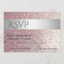 Eleganter moderner glatter Silberstreifen RSPV